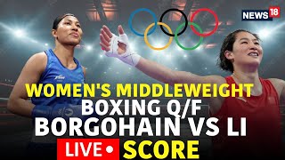 Paris Olympics 2024 LIVE  Lovlina Borgohain Olympic Match 2024  Boxing Olympics 2024 LIVE  N18G [upl. by Ut672]