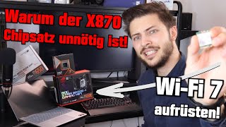 Warum der X870 Chipsatz unnötig ist 😠 AMD Laptop amp Mainboard mit WiFi 7 aufrüsten MediaTek MT7925 [upl. by Niar20]