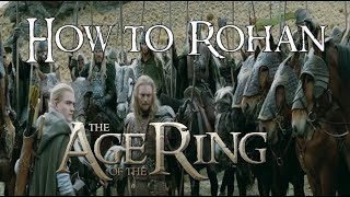 Age of the Ring  Guide to Rohan Kinda  Battle for Middle Earth 2  Rise of the Witch King [upl. by Ocirled75]