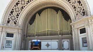 Haydns quotFlute Clock Musicquot on the Spreckels Organ [upl. by Sairahcaz]