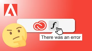 How To Fix An Adobe Fonts Error In Creative Cloud [upl. by Thebault687]