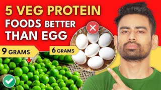 5 Amazing Vegetarian Protein Foods Better Than Egg [upl. by Uwton]