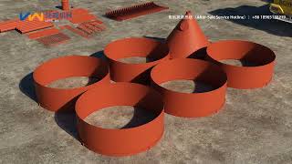 Cement Silo Assembly Video [upl. by Pestana371]