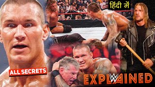 FULL STORY Randy Orton Vs Triple H amp McMahon Family 2009  WWE Explained HINDI [upl. by Cher]