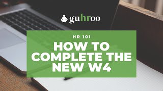 How to complete new 2020 form W4 [upl. by Angeline]