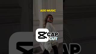 How to Add Background Music in CapCut tutorial shortvideo [upl. by Ramor62]