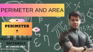 Perimeter and area  How to find perimeter of a shape  Perimeter kaise find kare  for Class 4 to 8 [upl. by Romain908]