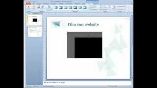 Film van website YouTube in PowerPoint [upl. by Niroht]