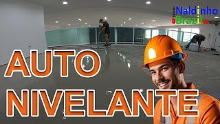 Aplicando Auto Nivelante para Piso Vinílico  Piso Vinílico Colado [upl. by Aidan]