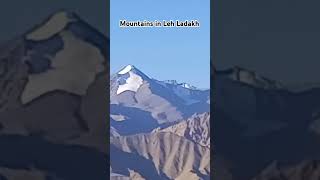 Mountains in Leh Ladakh  Early Morning View  lehladakh mountainviews [upl. by Kushner290]