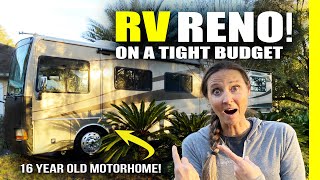 RV Renovation On a BUDGET And We Have No Idea What Were Doing 😳 [upl. by Chenee13]