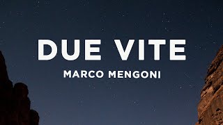 Marco Mengoni  Due Vite LyricsTesto Eurovision 2023 [upl. by Orlene]