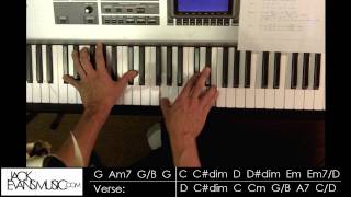 TUTORIAL Blackbird  The Beatles Piano [upl. by Aicital]