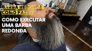 BARBA REDONDA COMO FAZER [upl. by Karia]