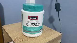 HONEST review of the Swisse High Strength Fish Oil [upl. by Sutit59]