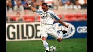 SINISHA MIHAJLOVIC THE BEST GOALS AND SKILLS YUGOSLAVIAN DEFENDER [upl. by Yerga]