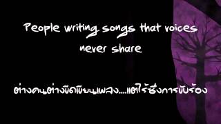 Sounds of Silence lyrics แปลไทย [upl. by Amelie]