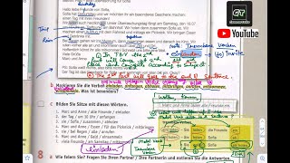 Lecture 25 Netzwerk A1 Chapter 6 Kursbuch  German Language A1 SelfStudy [upl. by Barcot]