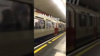 Westbound Piccadilly Line Train Approaching Holborn [upl. by Airenahs]