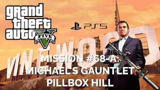 GTA V  Mission 68A Gauntlet  Pillbox Hill PS5 [upl. by Piderit]