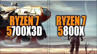 Ryzen 7 5700X3D vs 5800X Benchmarks  Tested in 15 Games and Applications [upl. by Akeenahs929]