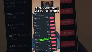 Altcoinler Fena Çakıldı altcoin [upl. by Nosmirc]