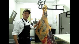 Processing a Beef Hind Quarter into Retail Cuts  Episode 1 [upl. by Eleira]