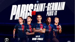 Psg vs paris fc demi finales D1 arkama [upl. by Anikes]