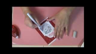 How To Make Embossed Christmas Cards [upl. by Ahsart]