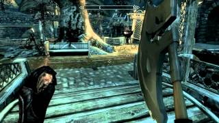 Horseless Headless Horsemanns Headtaker in Skyrim [upl. by Eniar]