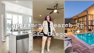 Touring San Diego Apartments l Part 1 [upl. by Bolte431]