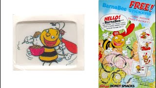 Honey Smacks Barnabee Stickers amp Cereal Advert 1986 [upl. by Deegan]