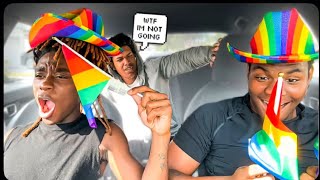 TAKING THE GANG TO A PRIDE PARADE TO GET THERE REACTION… [upl. by Airoled]