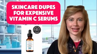 Skincare Dupes for Expensive Vitamin C Serums Skinceuticals [upl. by Nnyletak]