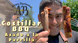 Costillar de Cerdo asado a la parrilla con salsa BBQ Insuperable [upl. by Drawoh]