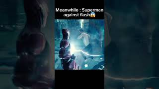 Superman against flash fight Speedster shortvideo shortsfeed viralvideo trend superman marvel [upl. by Ihdin47]