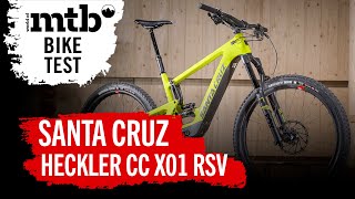 Santa Cruz Heckler  World of MTB Biketest 2020 I EMTB Test I Trail Bike [upl. by Farrel]