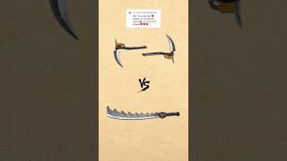 Which weapon will match your skill Mowers🍈 or Composite sword🩸 shorts shadowfight2 [upl. by Blackburn]