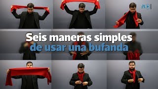 Usar una bufanda con estilo  Prensa Libre [upl. by Ahsiekit]