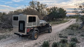 DIY  NO WELD  Aluminum Truck Camper Tour [upl. by Hoon]