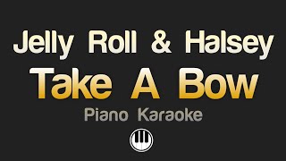 Jelly Roll  Take A Bow feat Halsey Karaoke [upl. by Azrim]