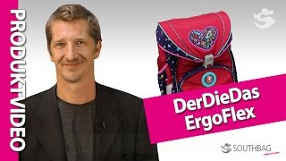 DerDieDas Schulranzen Ergoflex  Produktvideo [upl. by Ahsilram284]