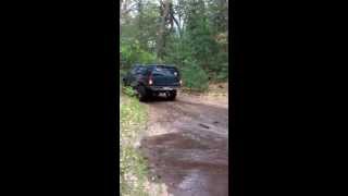 1997 chevy tahoe lifted on 37s not enough mud [upl. by Emoraj]