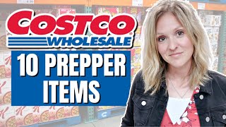 10 Prepper Items you NEED to buy at Costco  Emergency Food Storage [upl. by Aicined884]