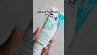 CeraVe Acne Foaming Cream Cleanser skincare shorts [upl. by Atinnor661]