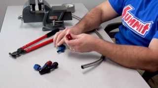 Braided Hose Assembly with AN Fittings  Summit Racing Quick Flicks [upl. by Aljan646]