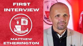 FIRST INTERVIEW  Matthew Etherington [upl. by Ettevey]