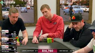 TWO Opponents Jam On Me In 14500 Pot INSANE RIVER Chipleading Everyone Poker Vlog Ep 318 [upl. by Ayyidas]