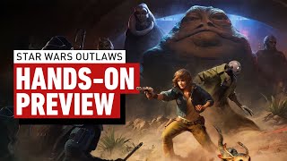 Star Wars Outlaws HandsOn Preview – Niet Nix [upl. by Afinom]