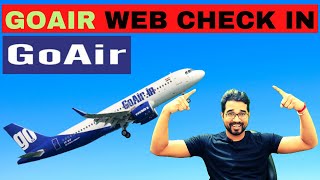 How To Go Air Web Check In  Web Check In Go First  Go First Boarding Pass Online Download [upl. by Knarf90]